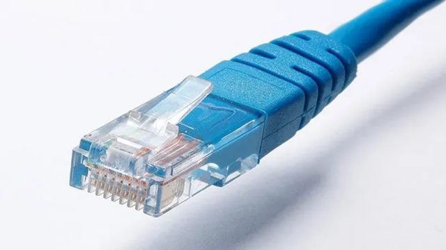 Reels of HezrraLink copper network cable